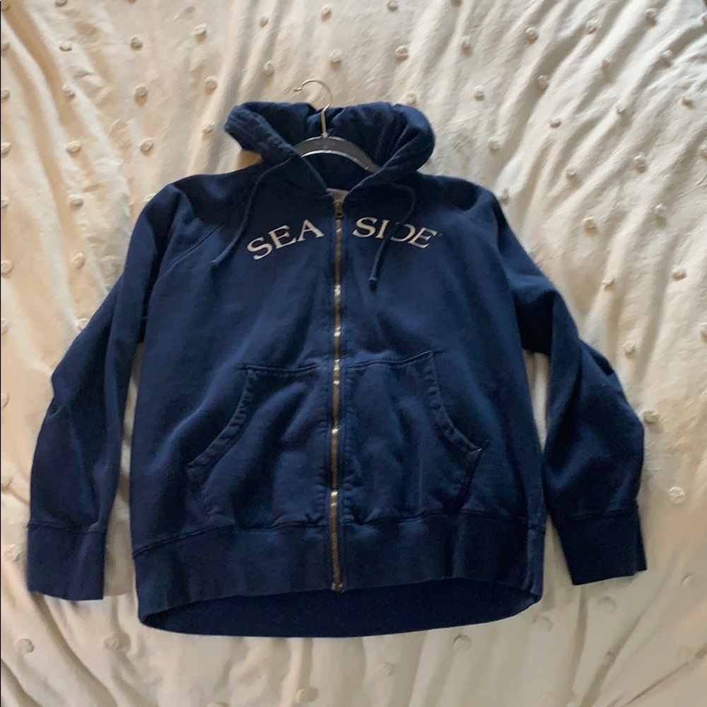 seaside jacket navy size m
